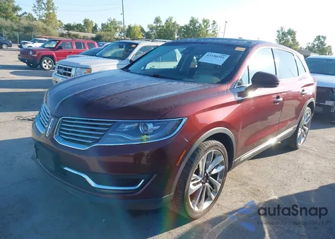 2016 Lincoln Mkx Reserve z USA, uszkodzony, nr VIN 2LMPJ8LR3GBL88211